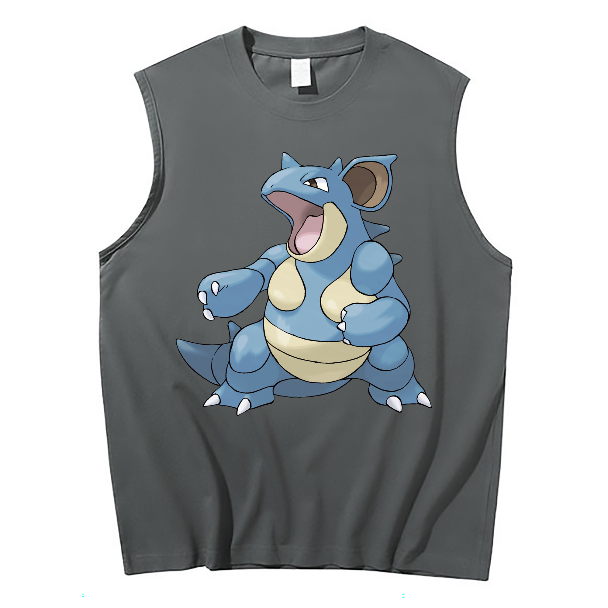 （画像用） ポケットモンスター Pokémon コットン100％タンクトップ（フロントプリント）